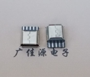 岳阳Micro USB5p母座焊线 前五后五焊接有后背
