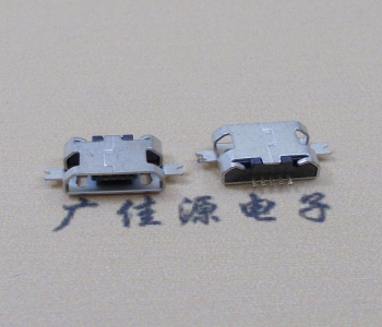 岳阳MICRO USB B型口 两脚SMT沉板0.7/1.0/1.6直边