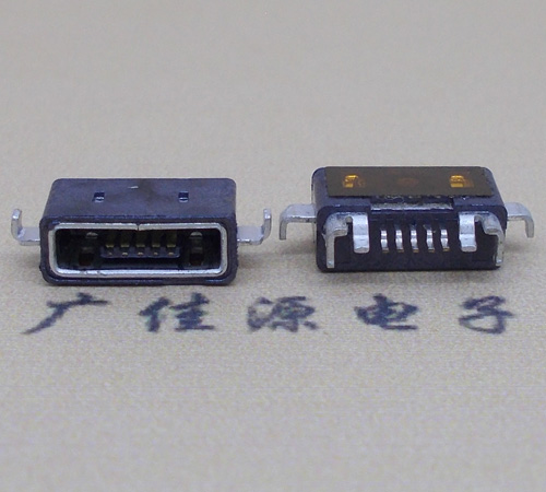 岳阳MICRO USB防水AB型口母头3D图纸封装