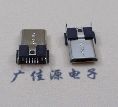 岳阳micro usb 5pin公头反向贴板引脚定义