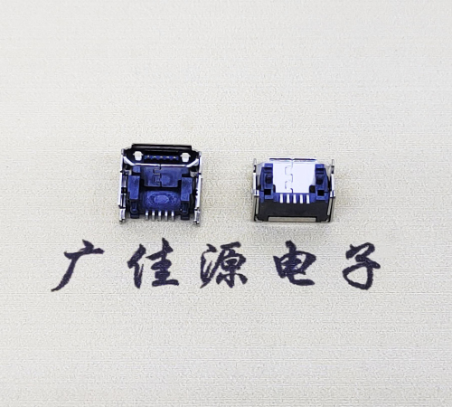 岳阳MICRO USB5pin加高母座 垫高1.55/2.5/3.04/4.45尺寸接口